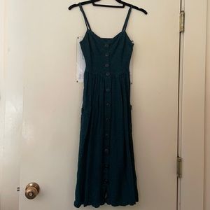 UO BDG green dress